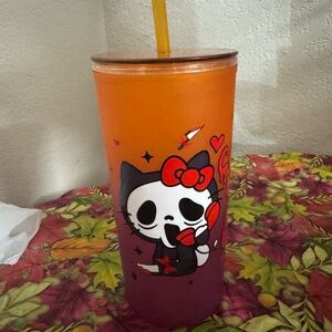 Hello kitty scream Halloween tumbler